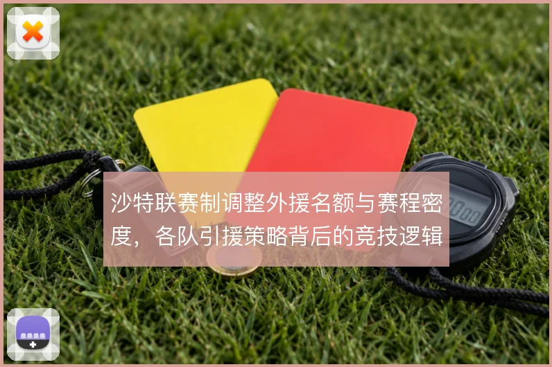 沙特联赛制调整外援名额与赛程密度，各队引援策略背后的竞技逻辑是什么